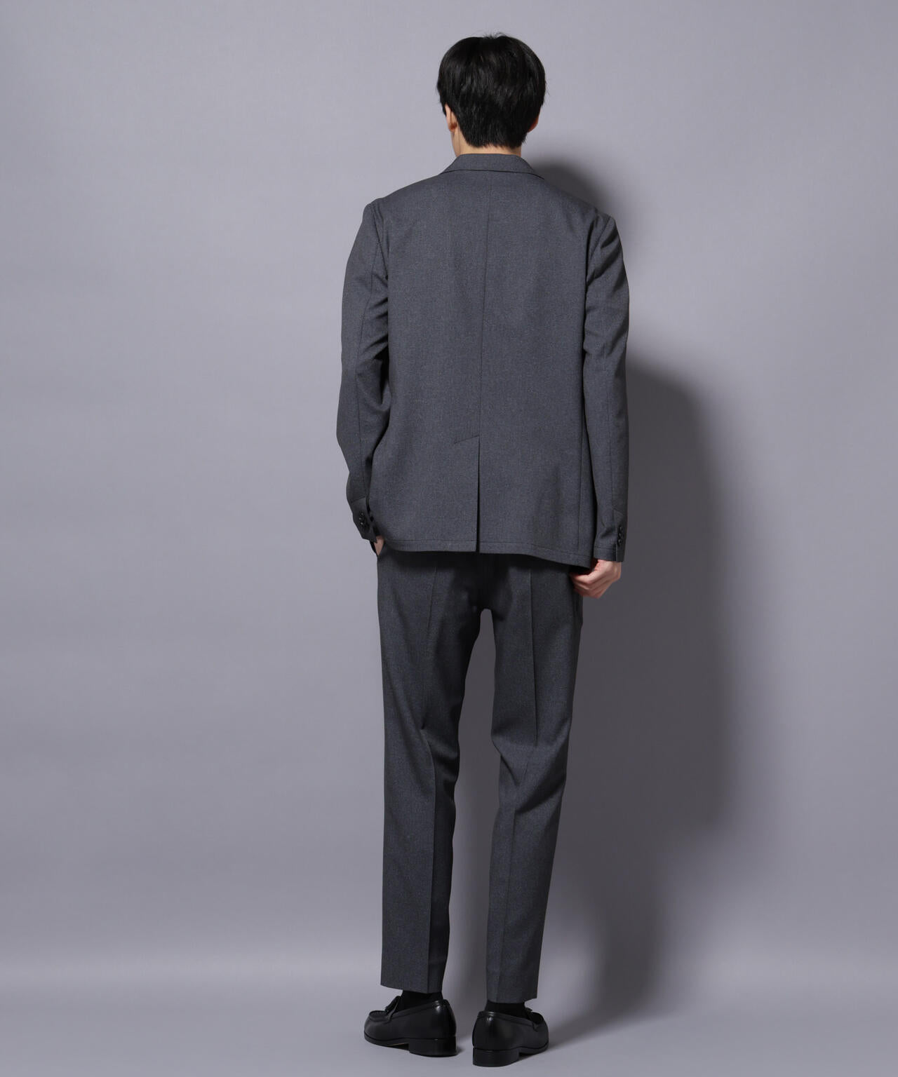 ｢Damerino｣LANATEC(R)シャークスキンセットアップ防シワ形態安定