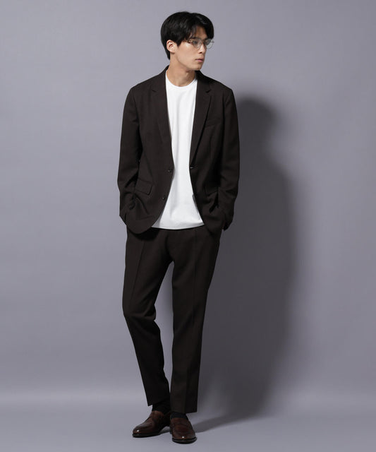 ｢Damerino｣LANATEC(R)シャークスキンセットアップ防シワ形態安定