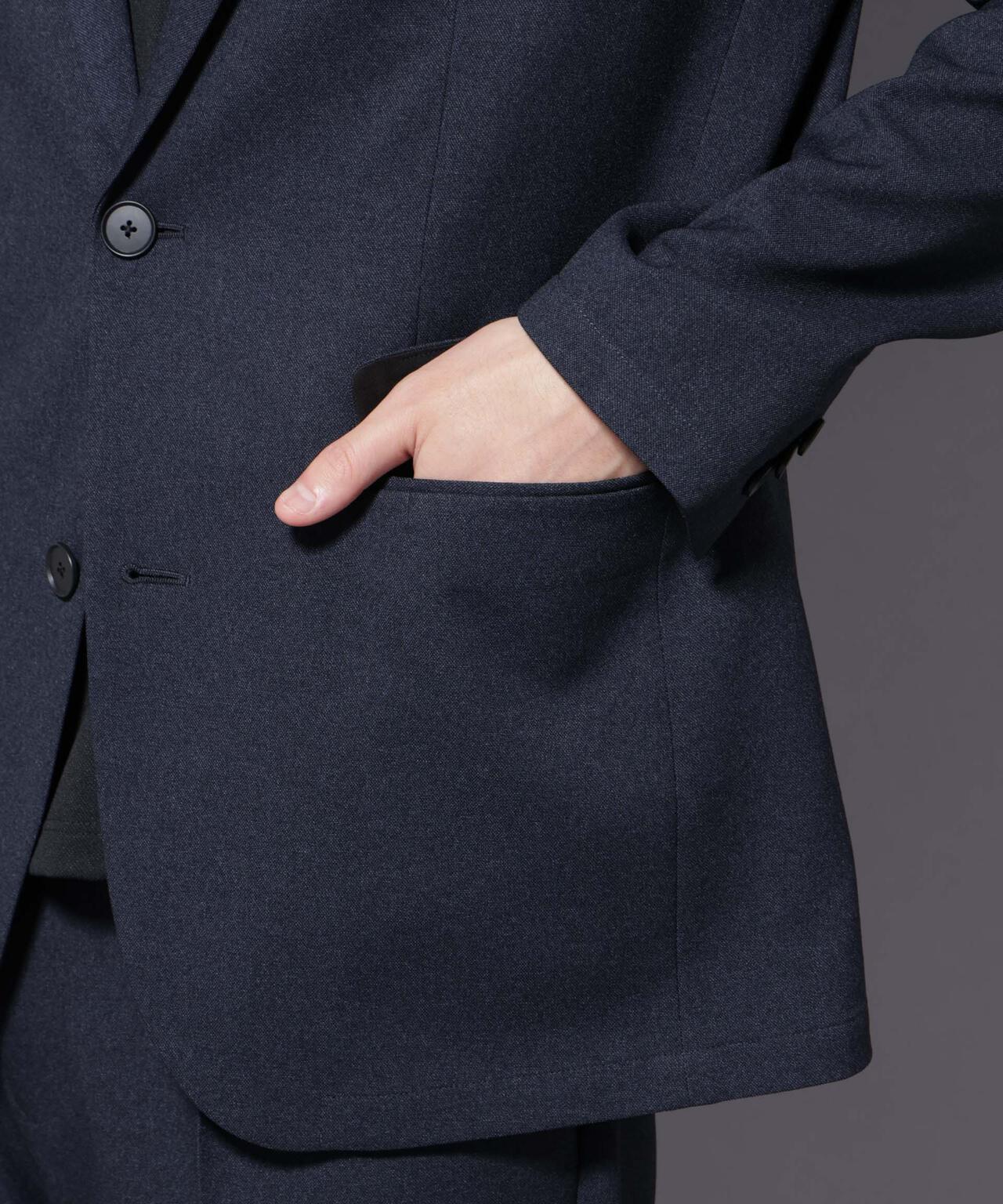 ｢Damerino｣LANATEC(R)シャークスキンセットアップ防シワ形態安定