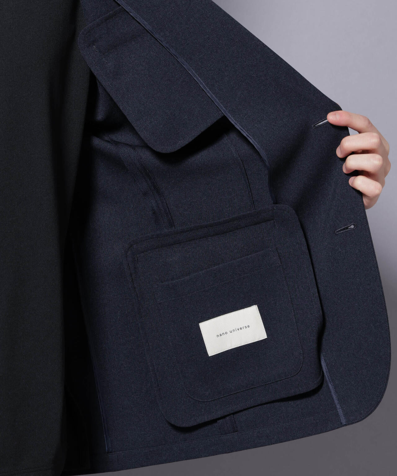 ｢Damerino｣LANATEC(R)シャークスキンセットアップ防シワ形態安定