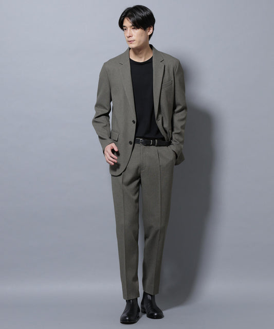 「Damerino」LANATEC(R)メランジオックスストレッチセットアップ