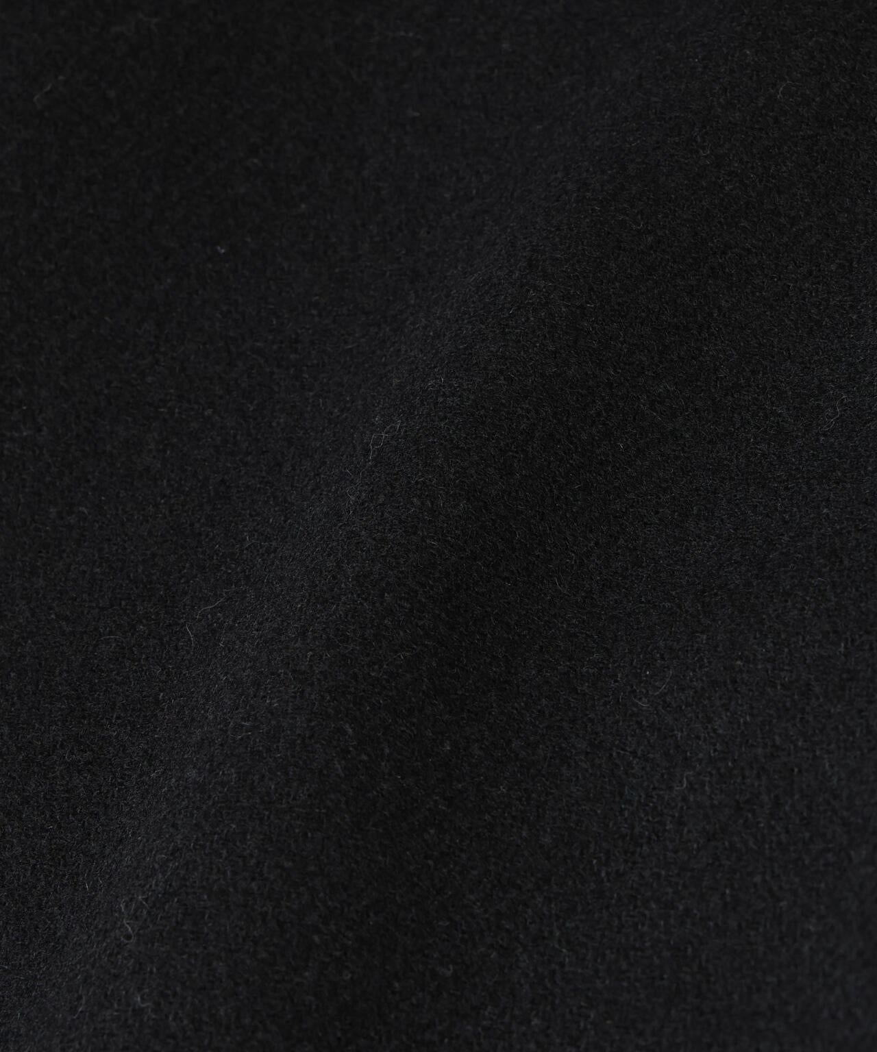 ウール/Nメルトンスタンドカラーコート