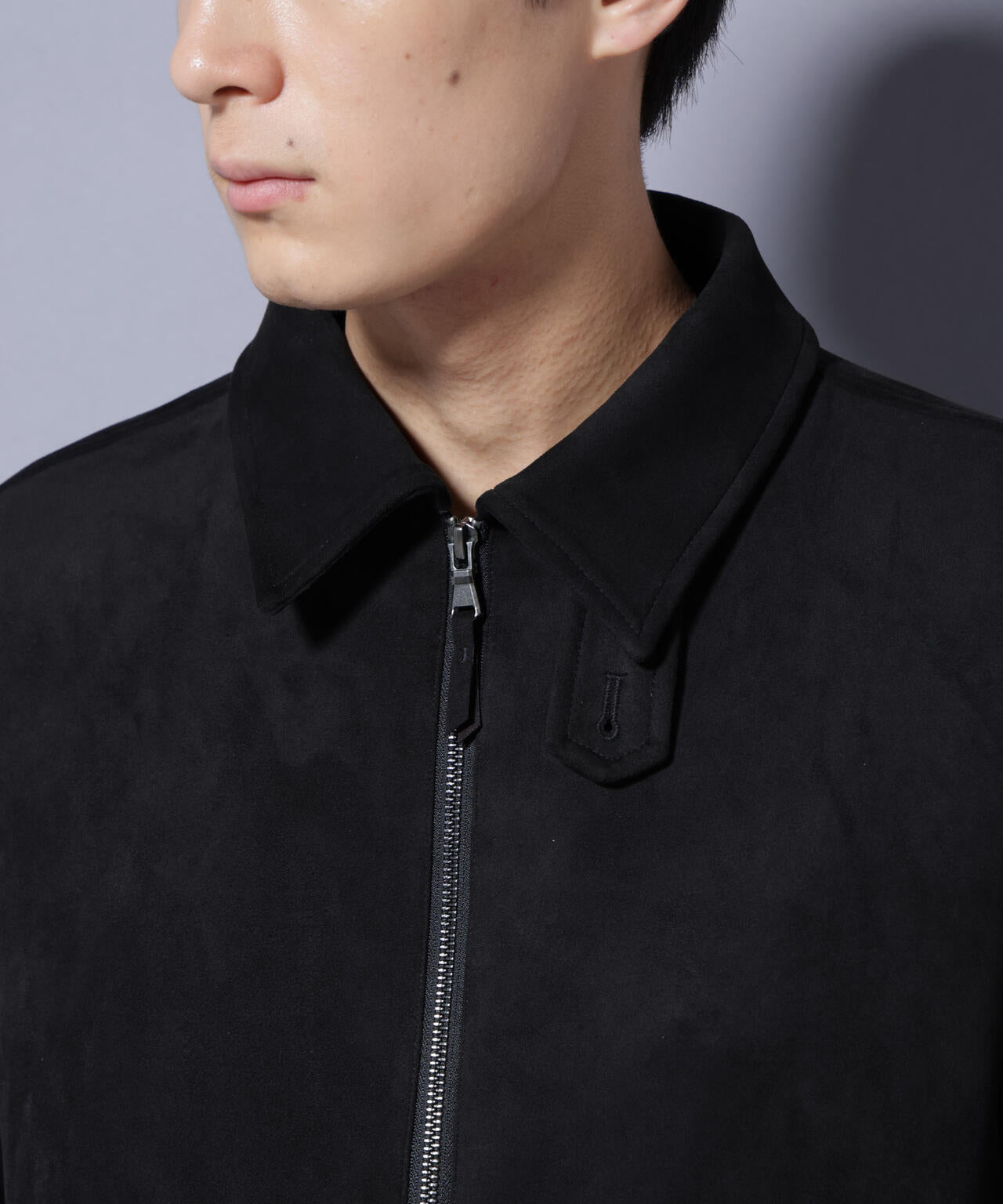 フェイクスエードブルゾン