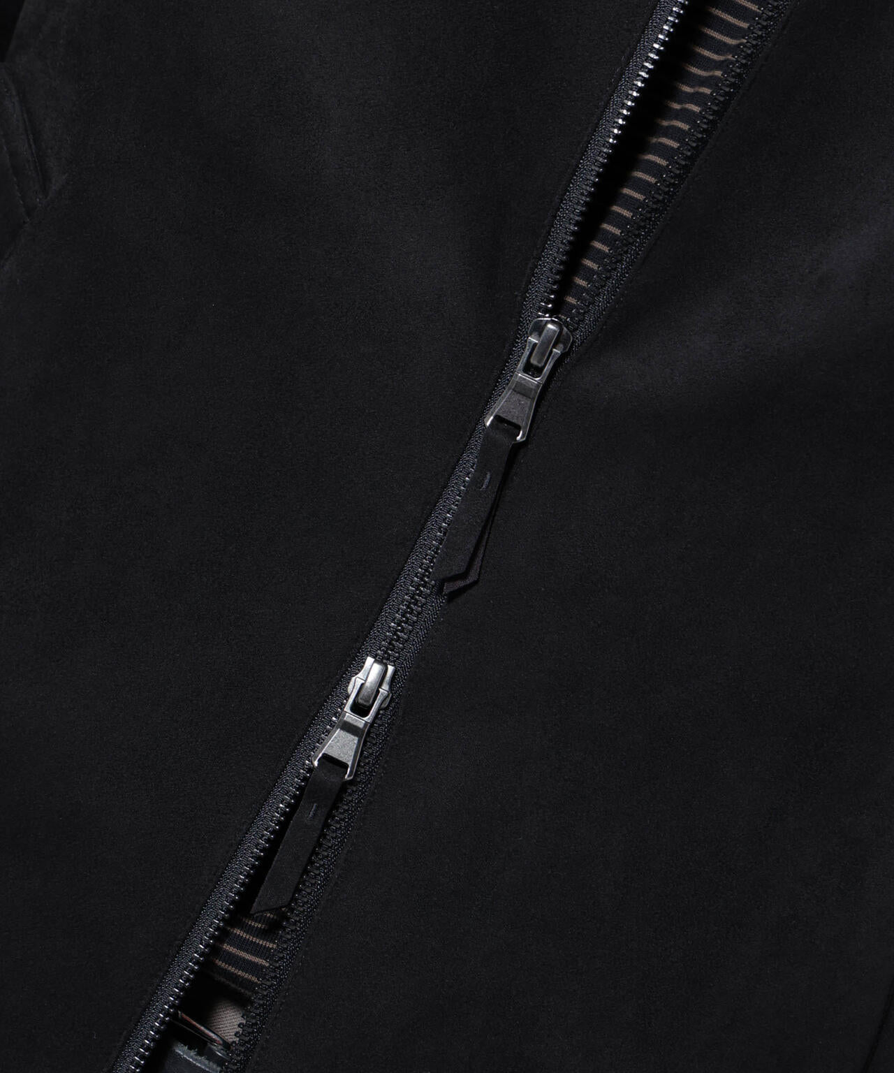 フェイクスエードブルゾン