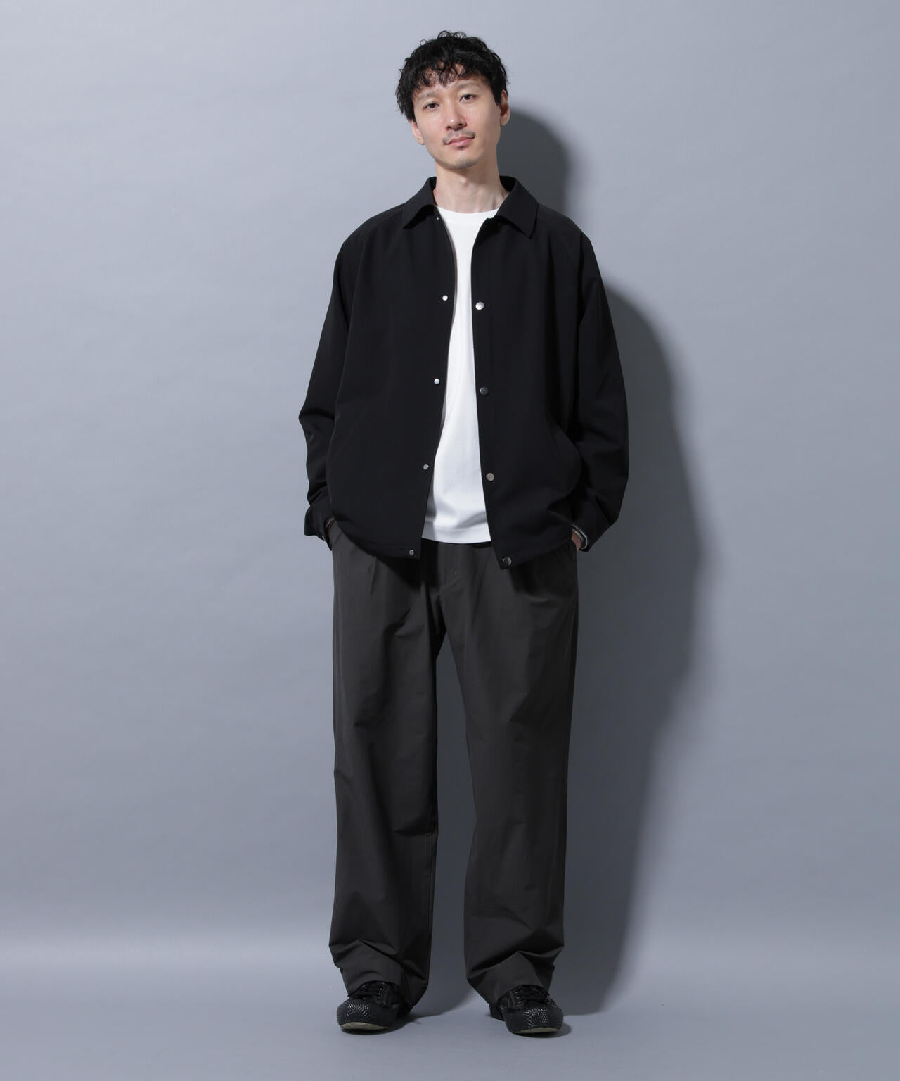 イタリアンドットリラックスコーチジャケット