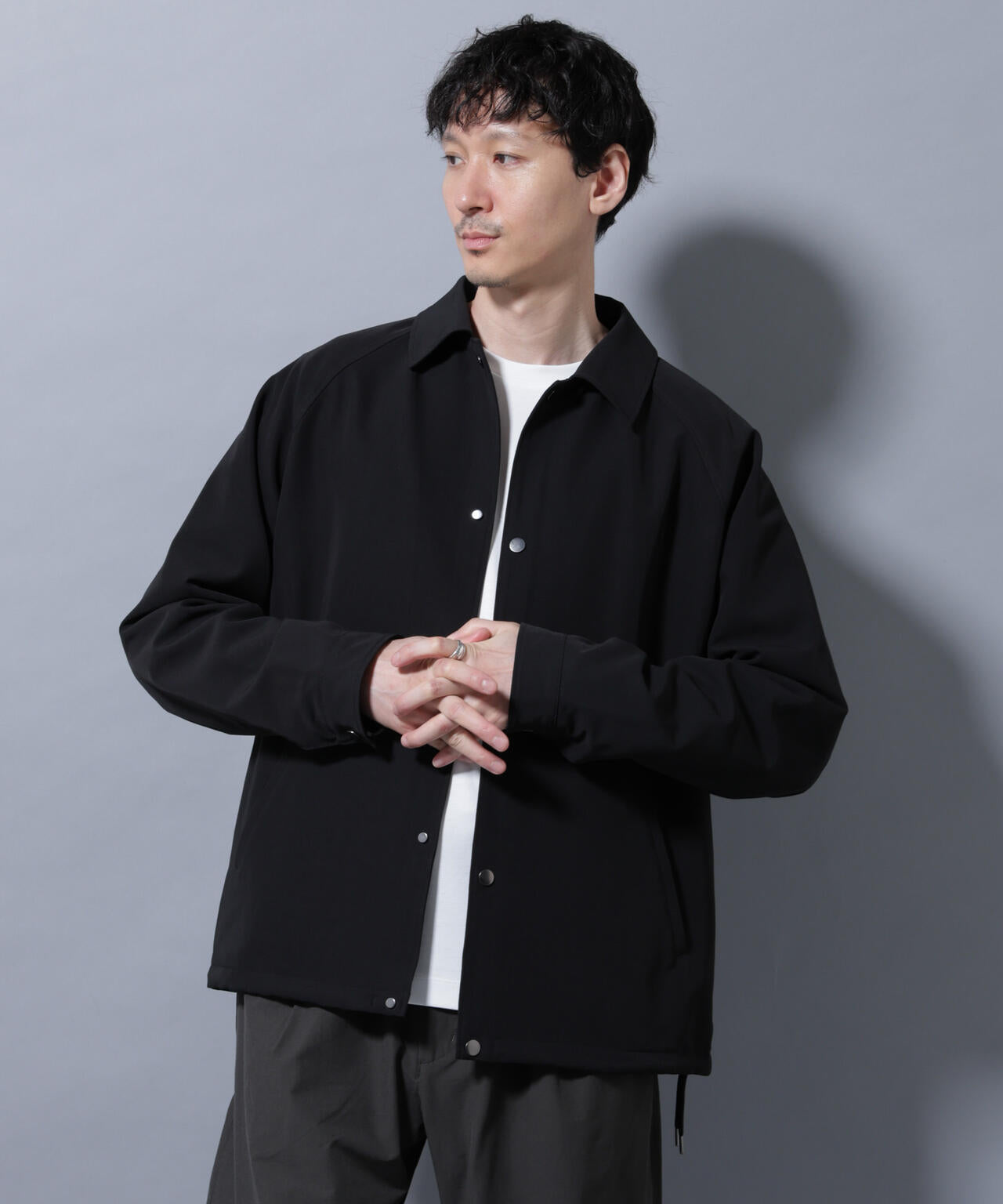 イタリアンドットリラックスコーチジャケット