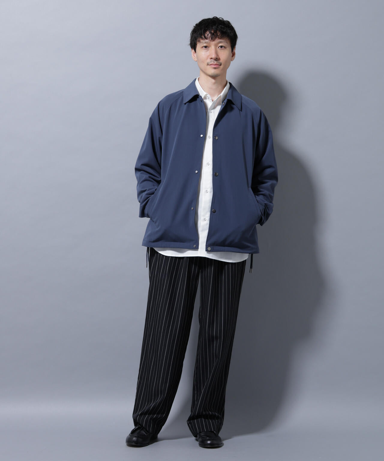 イタリアンドットリラックスコーチジャケット