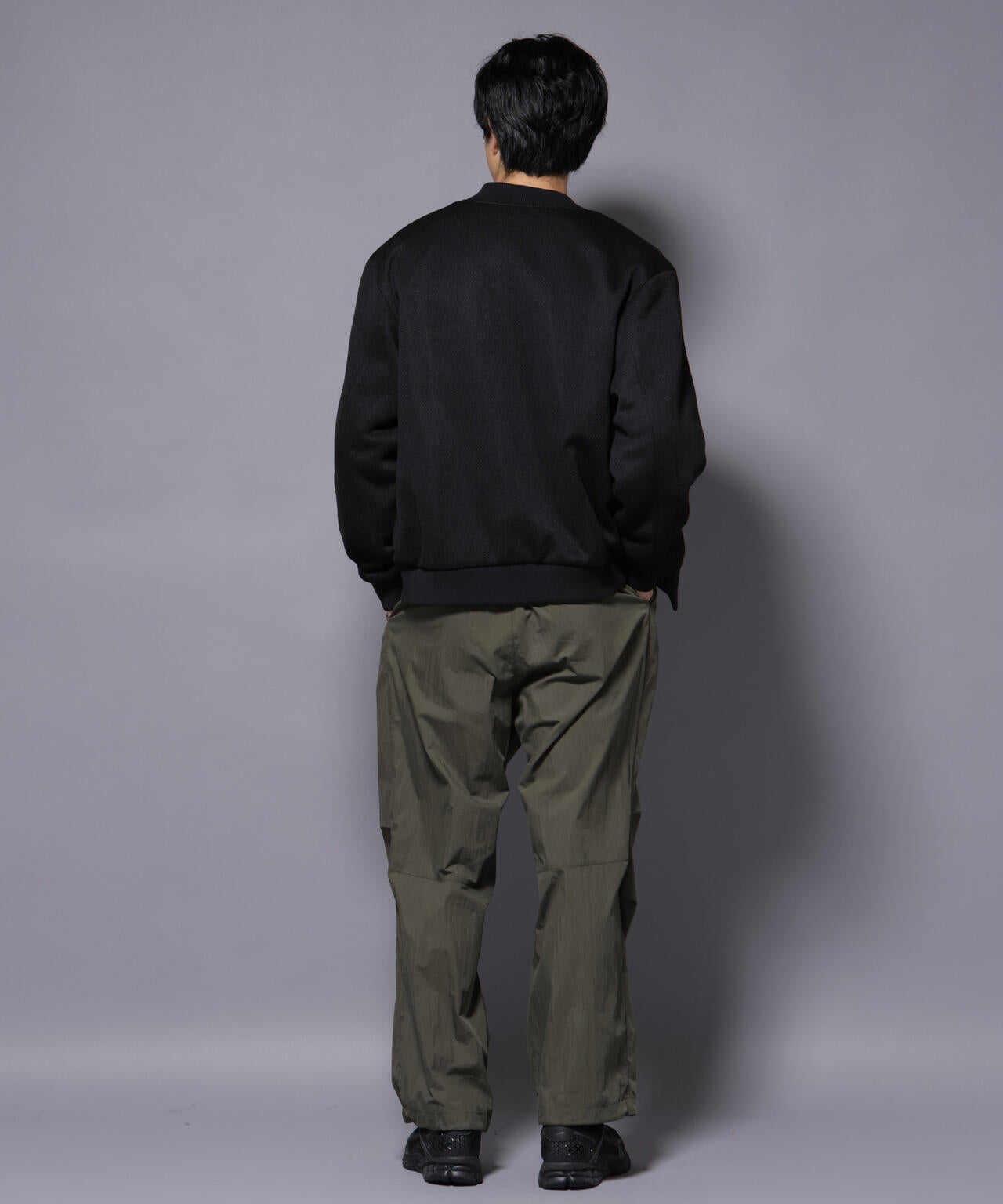 ニットフリースZIPブルゾン(セットアップ可)