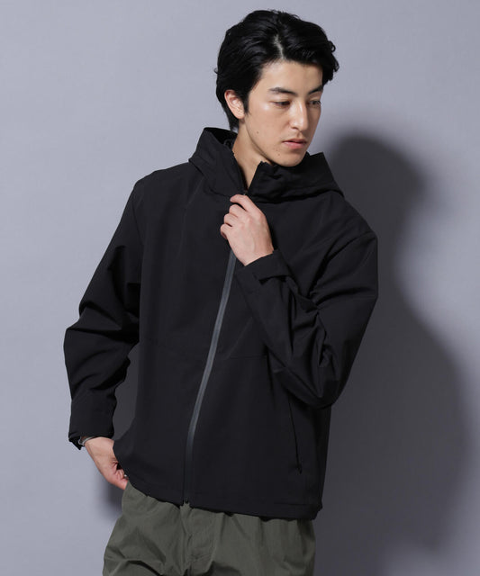 3レイヤーフーディブルゾン
