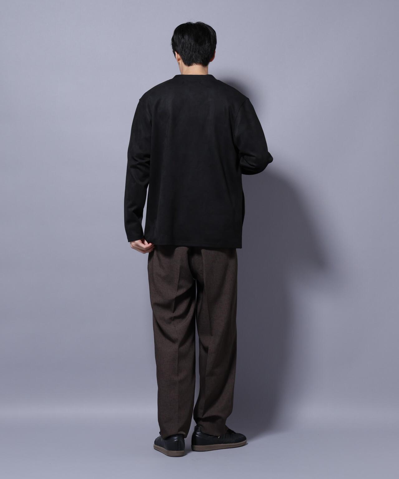 フェイクスエードトッパーカーディガン